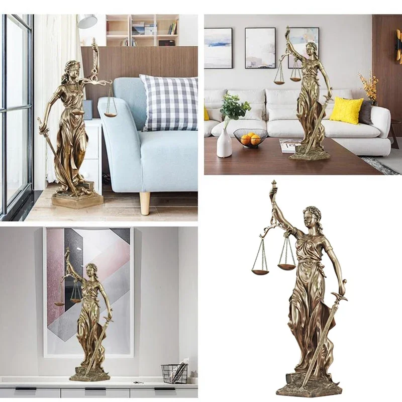New 1Pcs Justice Fair Themis Statues FIGURINES & MINIATURES New 1Pcs Justice Fair Themis Statues FIGURINES & MINIATURES
