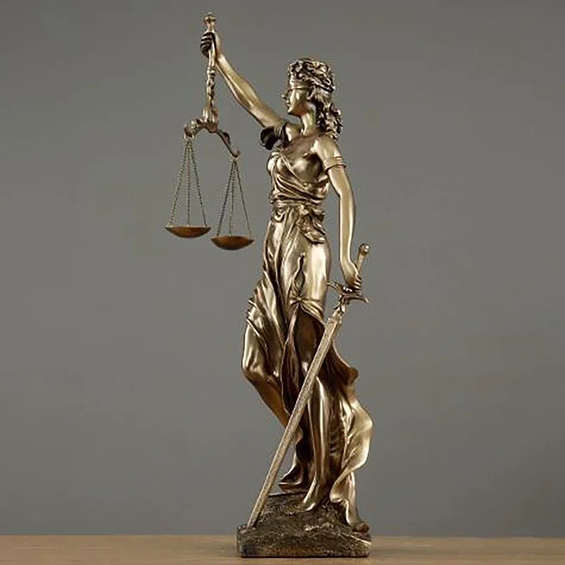 New 1Pcs Justice Fair Themis Statues FIGURINES & MINIATURES New 1Pcs Justice Fair Themis Statues FIGURINES & MINIATURES