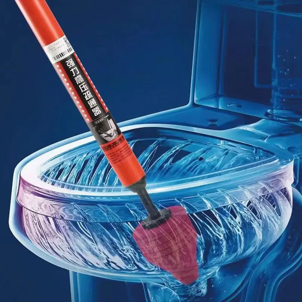 New High Pressure Toilet Unblock One Shot Toilet Pipe Plunger