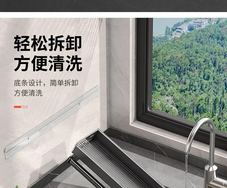 New Kitchen Storage Rack Seasoning Rack Wall-Mounted Condiment Multi-Functional Household kitchen organizer Storage Rack