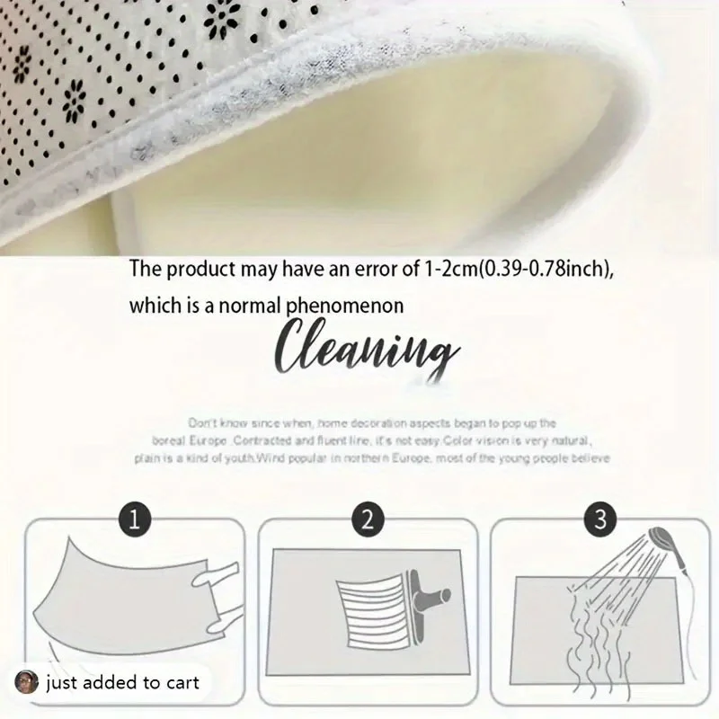 Noise Reduction Bathroom Toilet Carpet LINENS & BEDDING Size : 40X120CM(1.3X3.9FT|50X160CM(1.6X5.3FT|60X180CM(2X5.9FT Noise Reduction Bathroom Toilet Carpet LINENS & BEDDING Size : 40X120CM(1.3X3.9FT|50X160CM(1.6X5.3FT|60X180CM(2X5.9FT