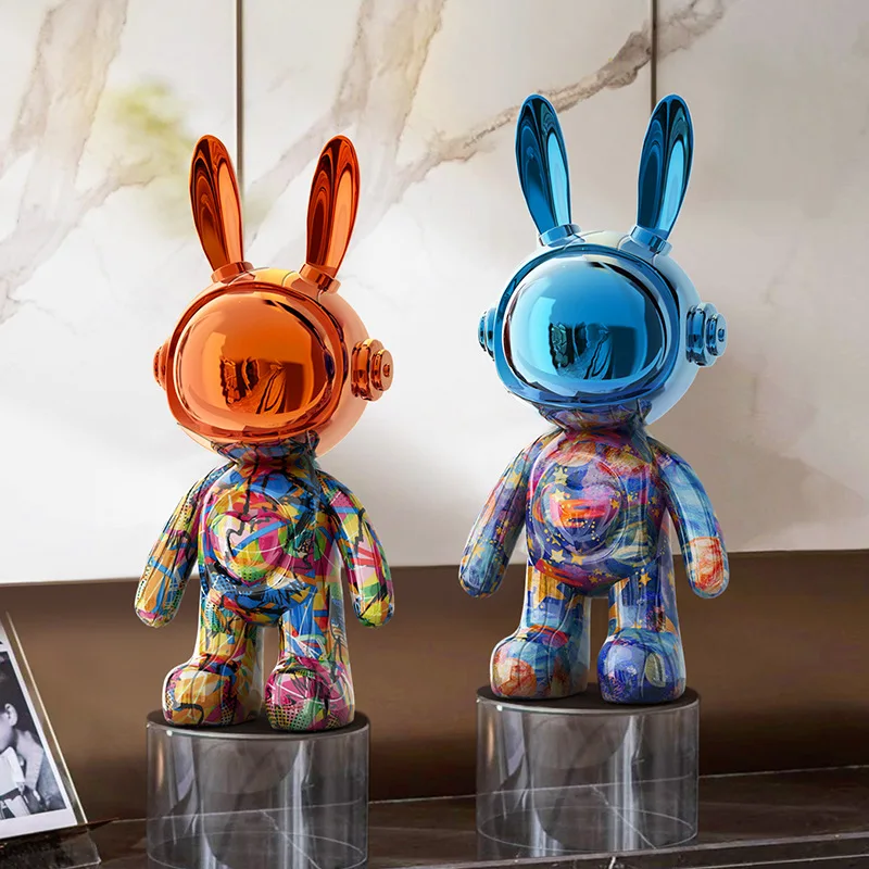 Nordic Cartoon Rabbit Statue
