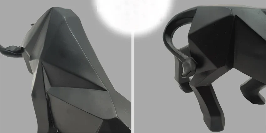 Nordic Modern Simple Resin Bull Ornaments Nordic Modern Simple Resin Bull Ornaments