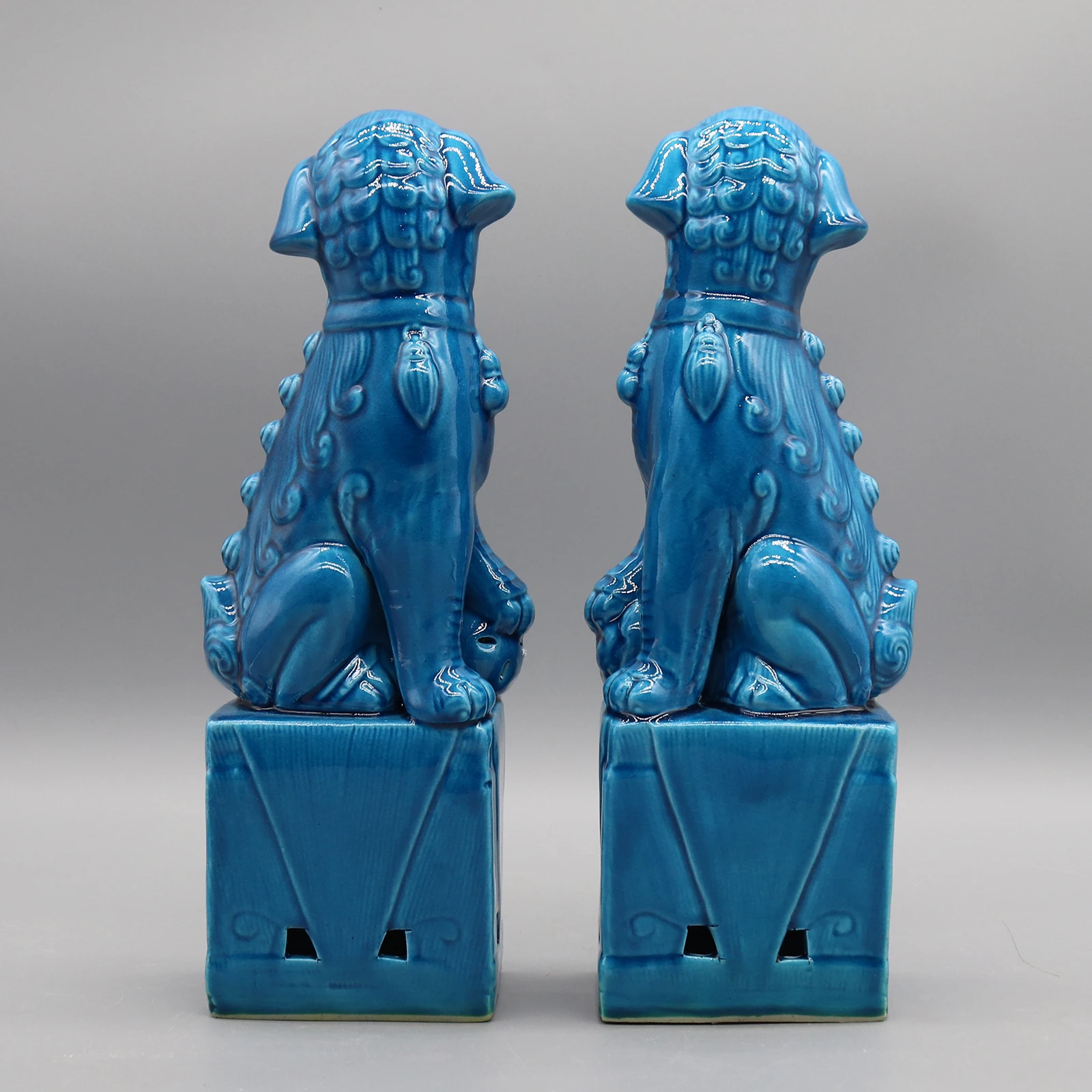 Pair of Foo Dogs Fu Dogs Buddha Dogs Pair of Foo Dogs Fu Dogs Buddha Dogs
