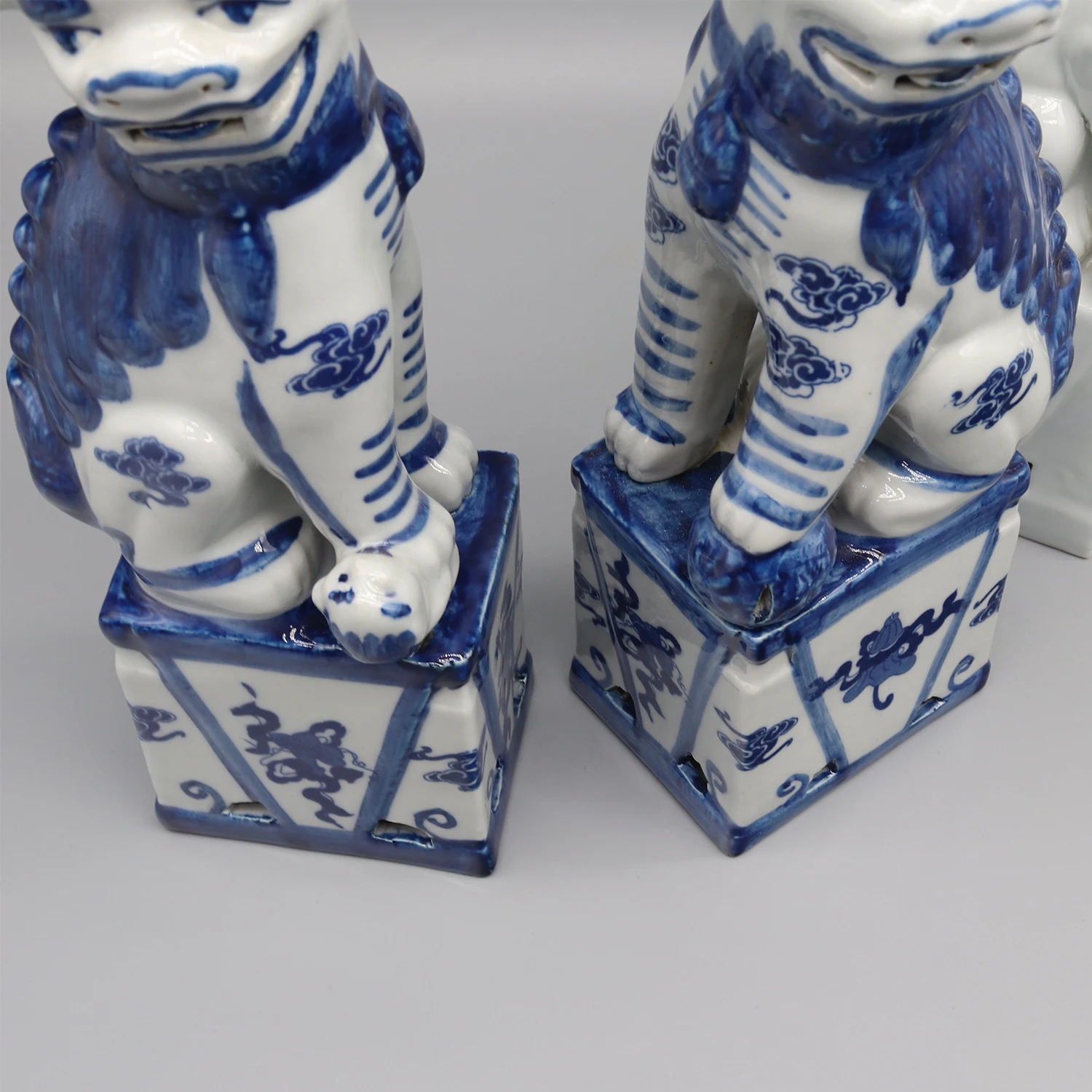 Pair of Foo Dogs Fu Dogs Buddha Dogs Pair of Foo Dogs Fu Dogs Buddha Dogs