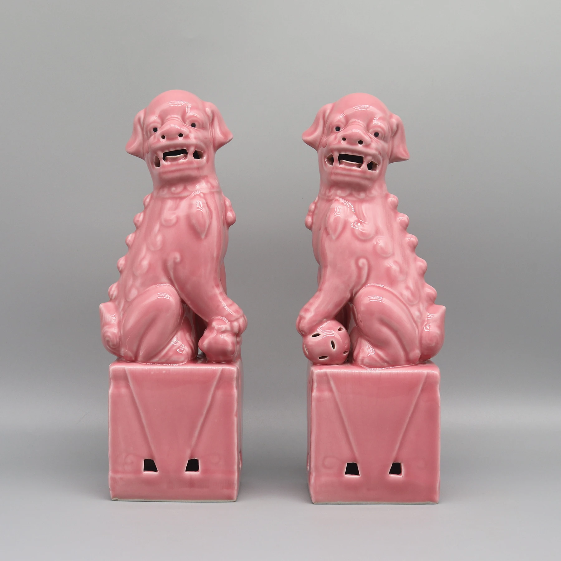 Pair of Foo Dogs Fu Dogs Buddha Dogs Pair of Foo Dogs Fu Dogs Buddha Dogs