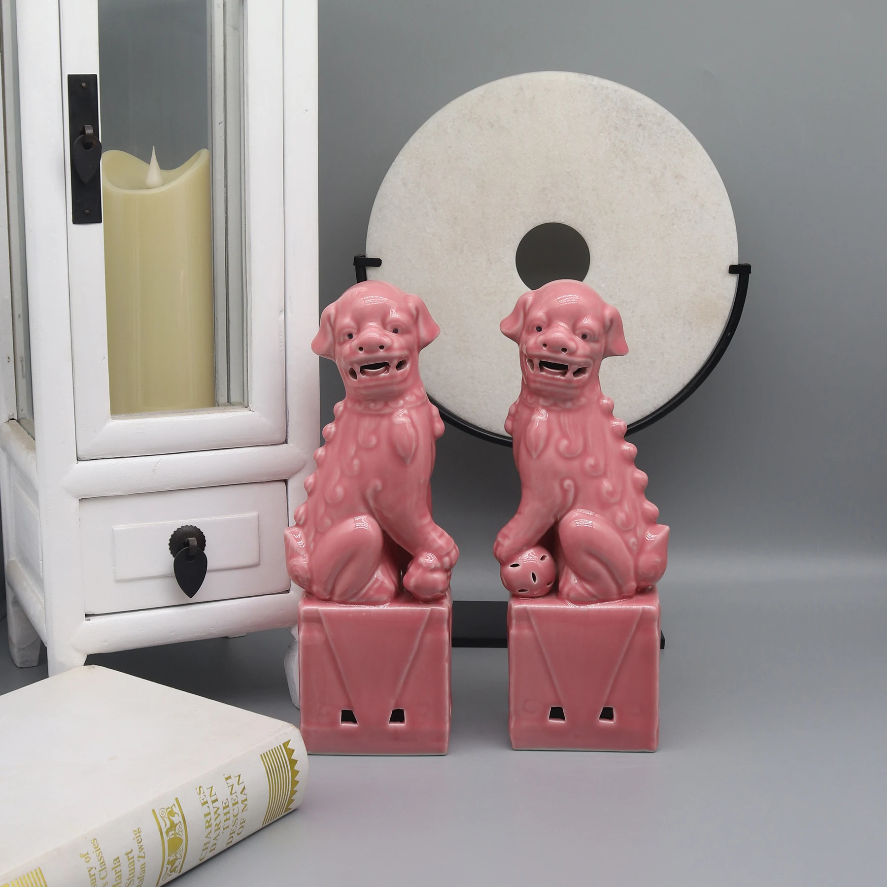 Pair of Foo Dogs Fu Dogs Buddha Dogs Pair of Foo Dogs Fu Dogs Buddha Dogs