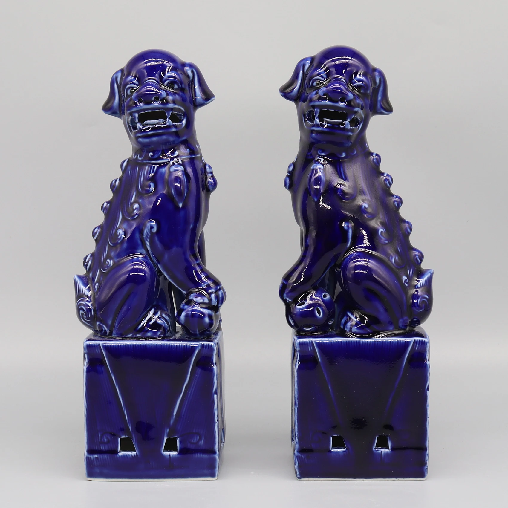 Pair of Foo Dogs Fu Dogs Buddha Dogs Pair of Foo Dogs Fu Dogs Buddha Dogs