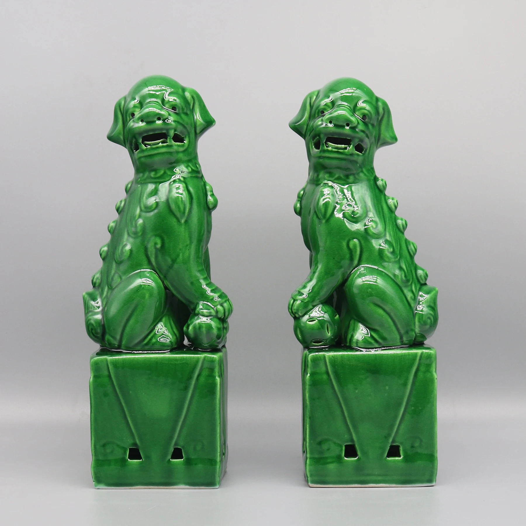 Pair of Foo Dogs Fu Dogs Buddha Dogs Pair of Foo Dogs Fu Dogs Buddha Dogs