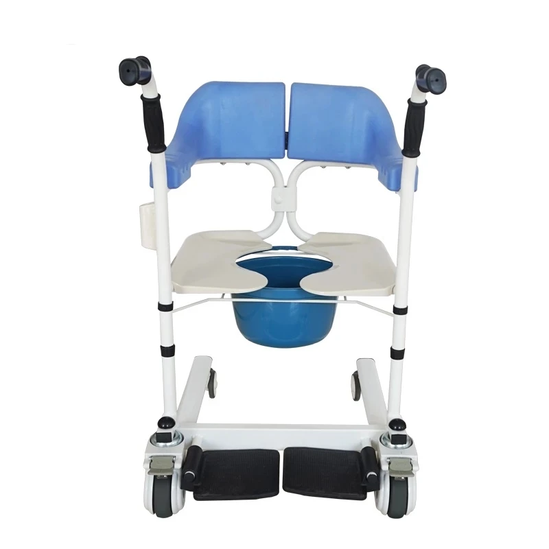 Portable Electric Hydraulic Toilet Elderly Moving Transfer wheelchair