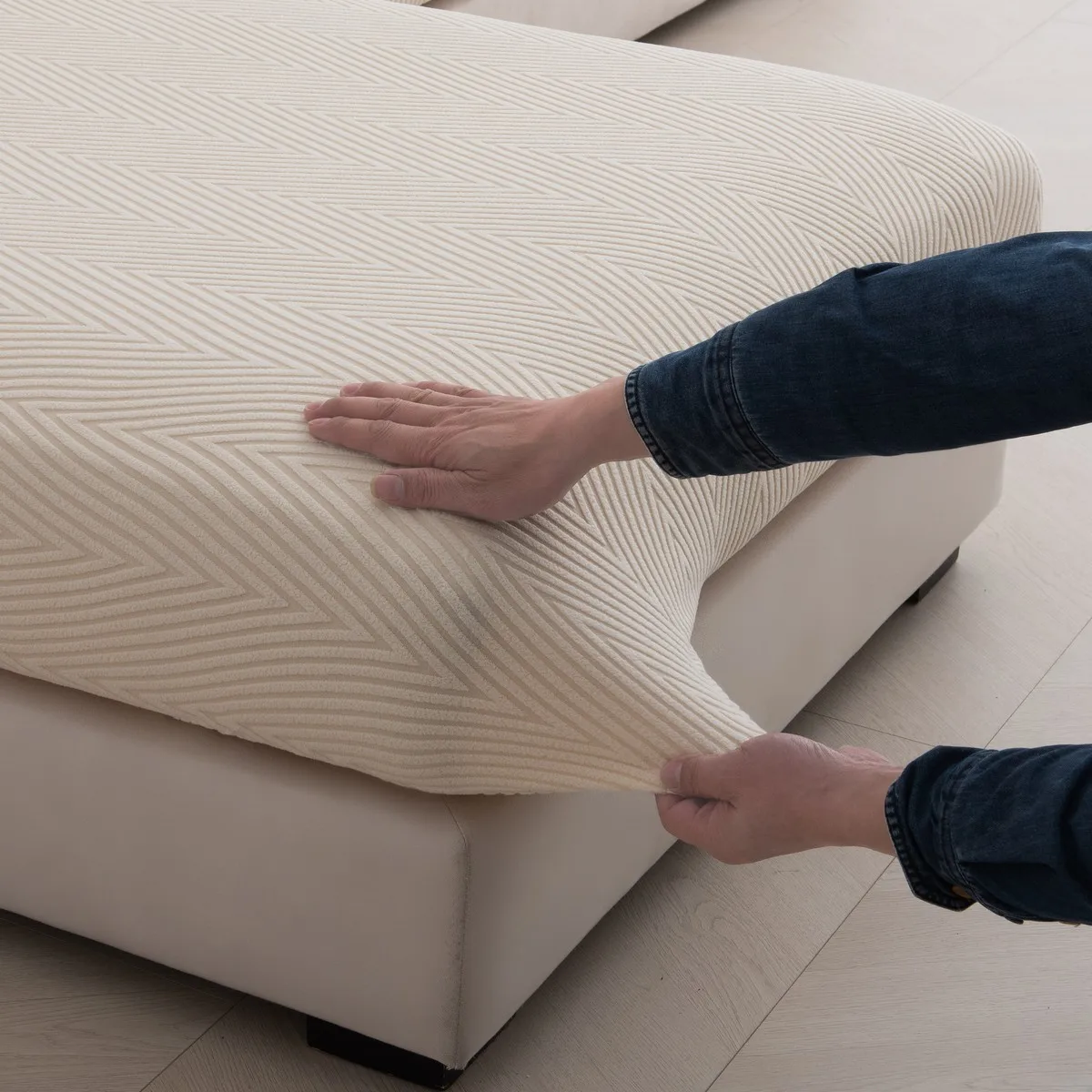 Protector Anti-dust Removable Sofa Cushion Cover Protector Anti-dust Removable Sofa Cushion Cover