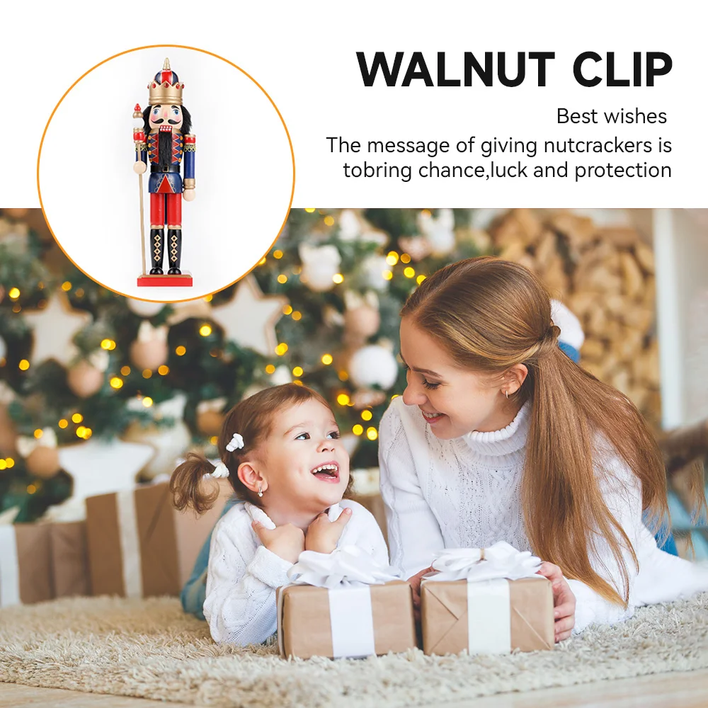 Puppet Soldier New Nutcracker Puppet Soldier Christmas Decoration European Creative Home Crafts Ornament