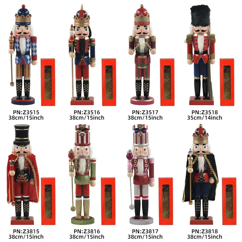 Puppet Soldier New Nutcracker Puppet Soldier Christmas Decoration European Creative Home Crafts Ornament Color : 7|8|5|6|3|4|1|2 Puppet Soldier New Nutcracker Puppet Soldier Christmas Decoration European Creative Home Crafts Ornament Color : 7|8|5|6|3|4|1|2