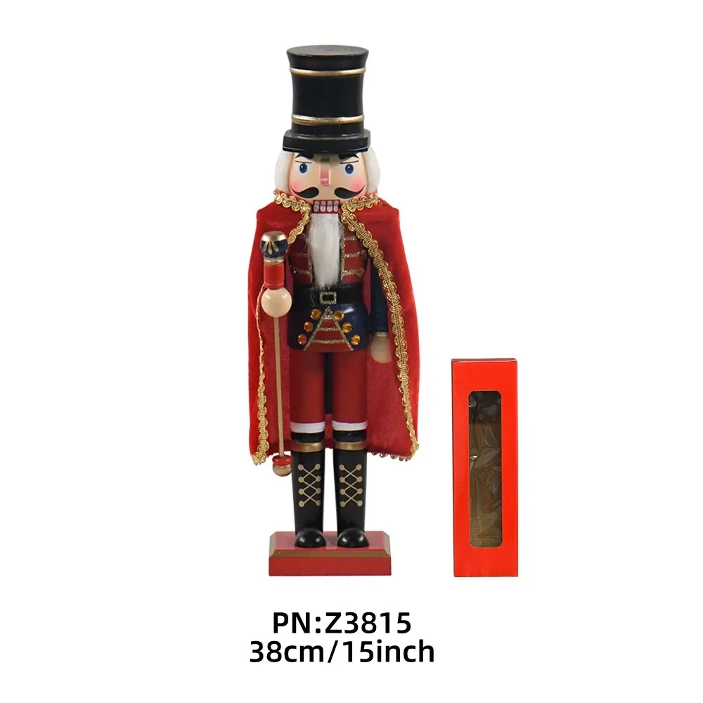Puppet Soldier New Nutcracker Puppet Soldier Christmas Decoration European Creative Home Crafts Ornament Color: 4 Puppet Soldier New Nutcracker Puppet Soldier Christmas Decoration European Creative Home Crafts Ornament Color: 4