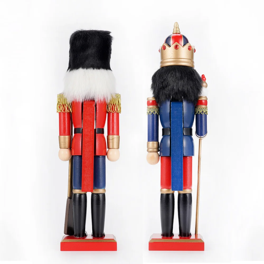 Puppet Soldier New Nutcracker Puppet Soldier Christmas Decoration European Creative Home Crafts Ornament
