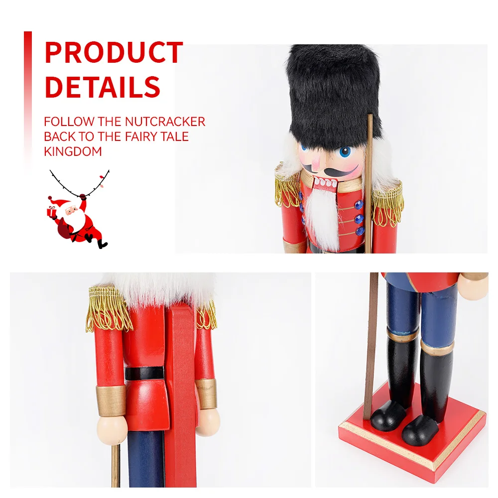 Puppet Soldier New Nutcracker Puppet Soldier Christmas Decoration European Creative Home Crafts Ornament