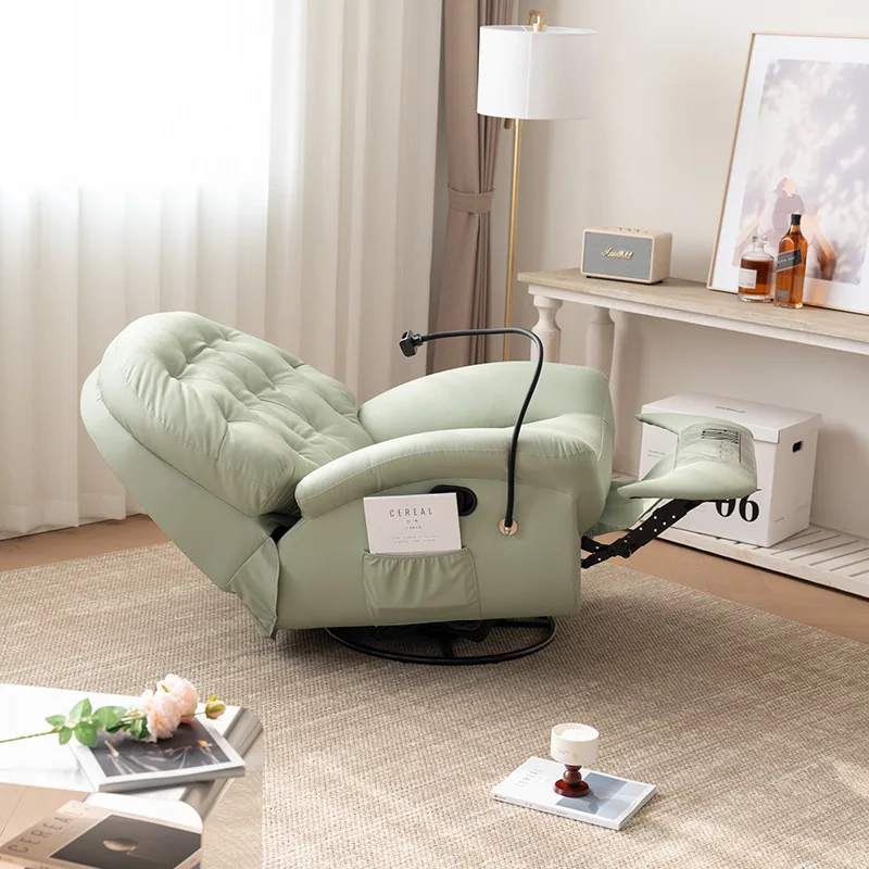 Recliner For Home Office Bedroom Salon Lounge Modern Armchair MODERN FURNITURES Color : grey|white|green|orange Recliner For Home Office Bedroom Salon Lounge Modern Armchair MODERN FURNITURES Color : grey|white|green|orange