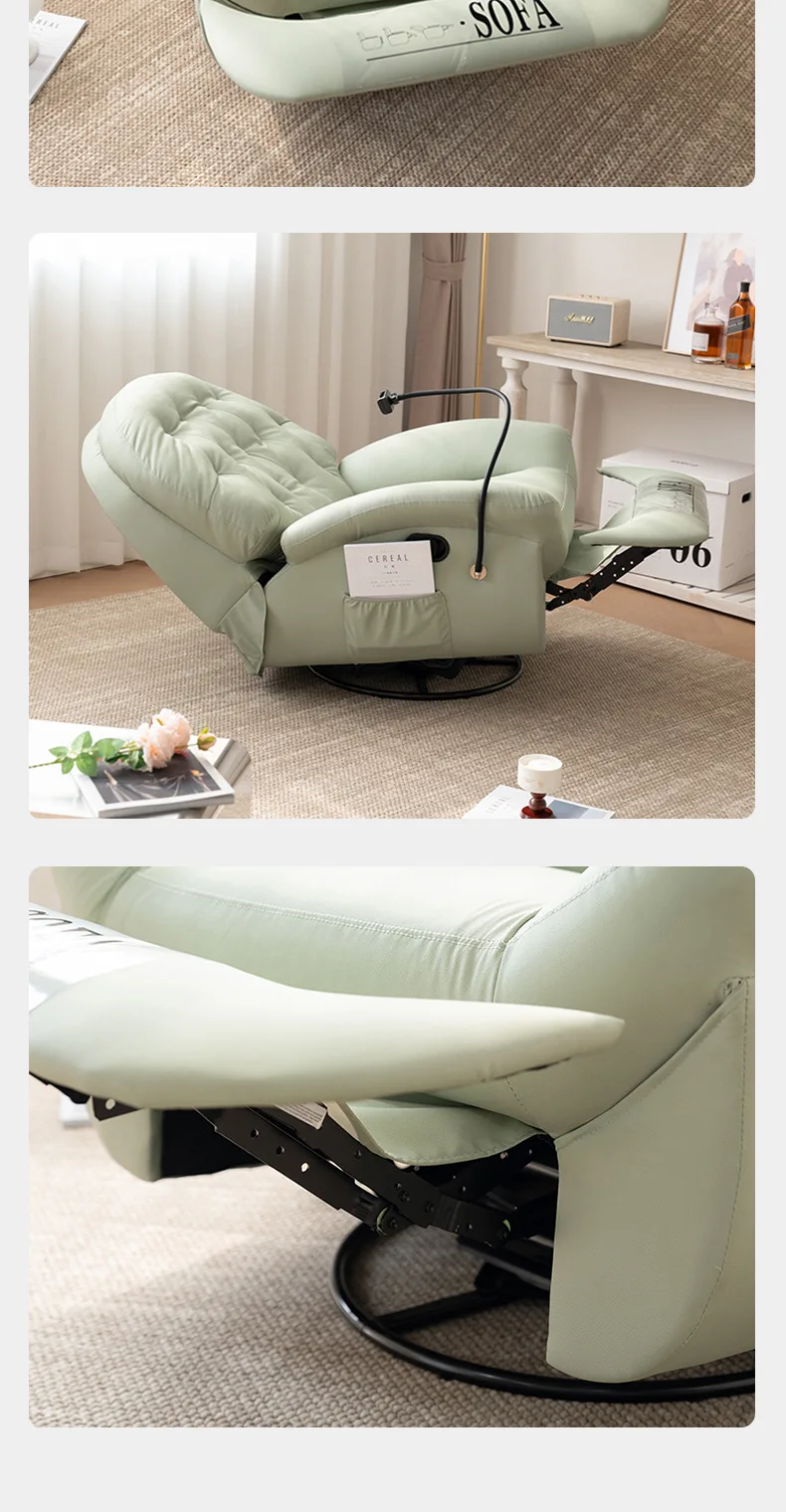 Recliner For Home Office Bedroom Salon Lounge Modern Armchair