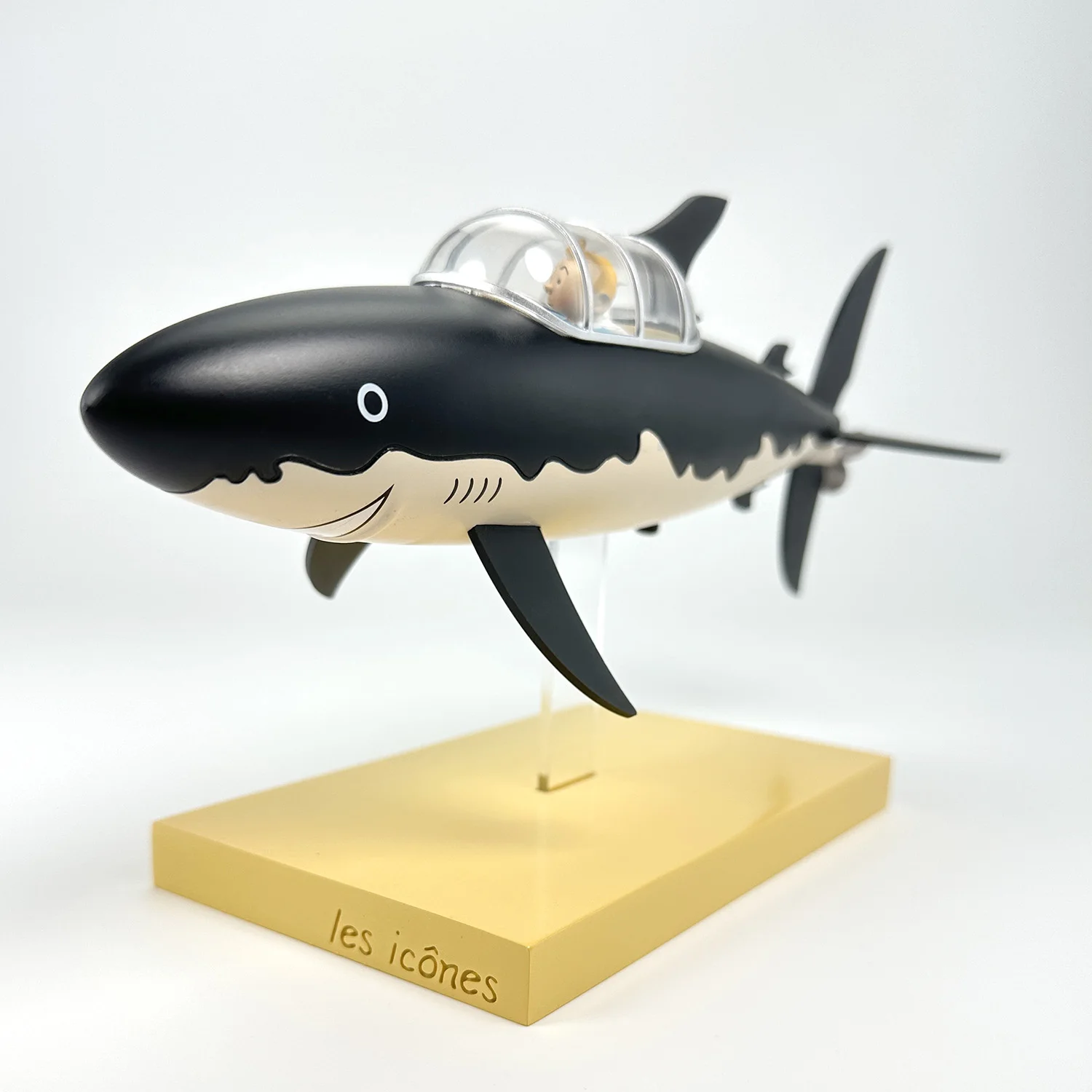 Shark Submarine Resin Model Adventure themed Craftwork