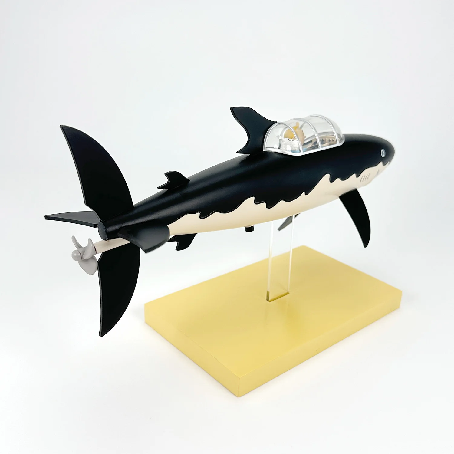 Shark Submarine Resin Model Adventure themed Craftwork Color : black Shark Submarine Resin Model Adventure themed Craftwork Color : black