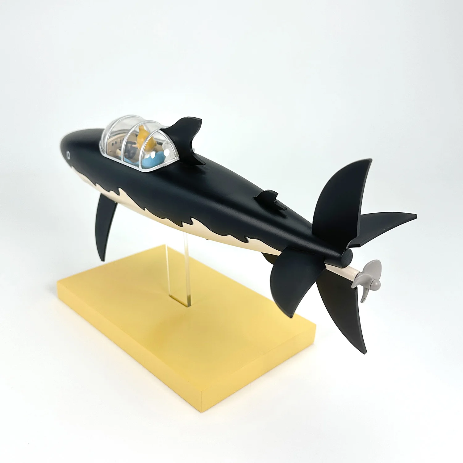 Shark Submarine Resin Model Adventure themed Craftwork Color : black Shark Submarine Resin Model Adventure themed Craftwork Color : black