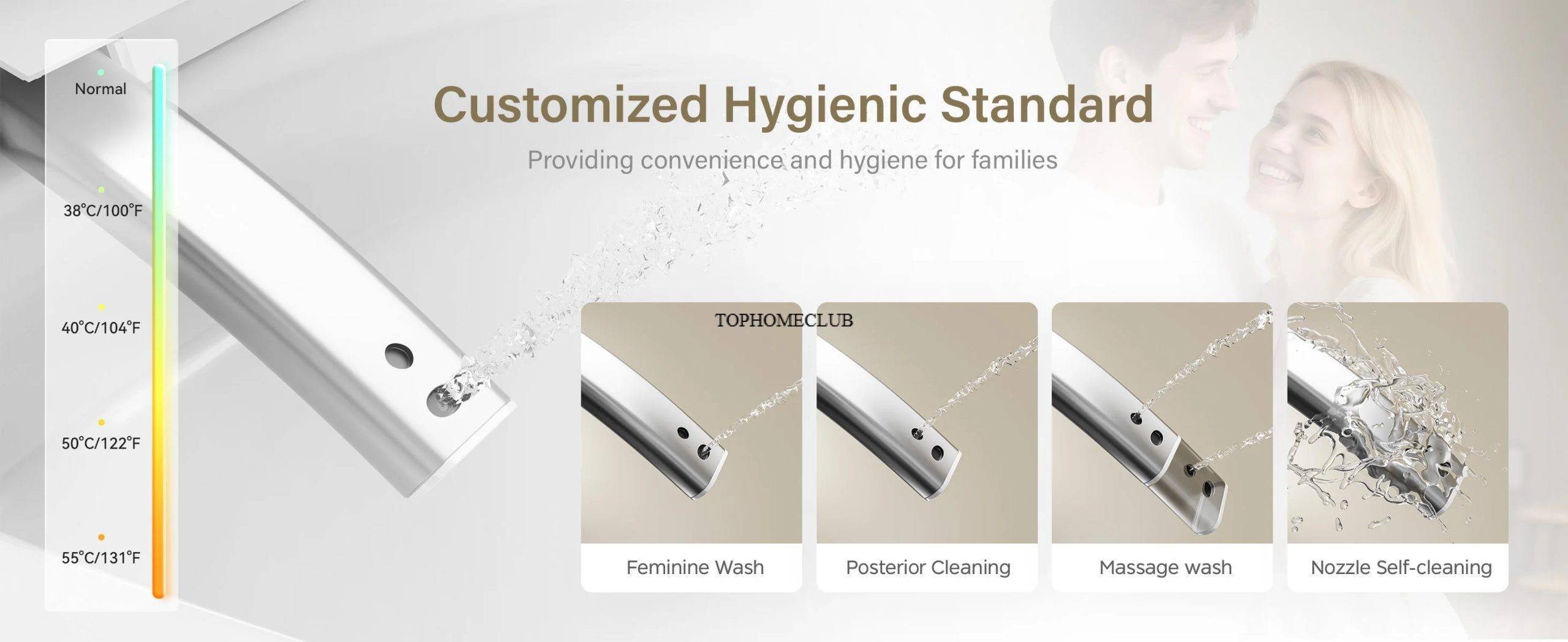 Smart Toilet with Built-in Bidet Smart Toilet with Built-in Bidet