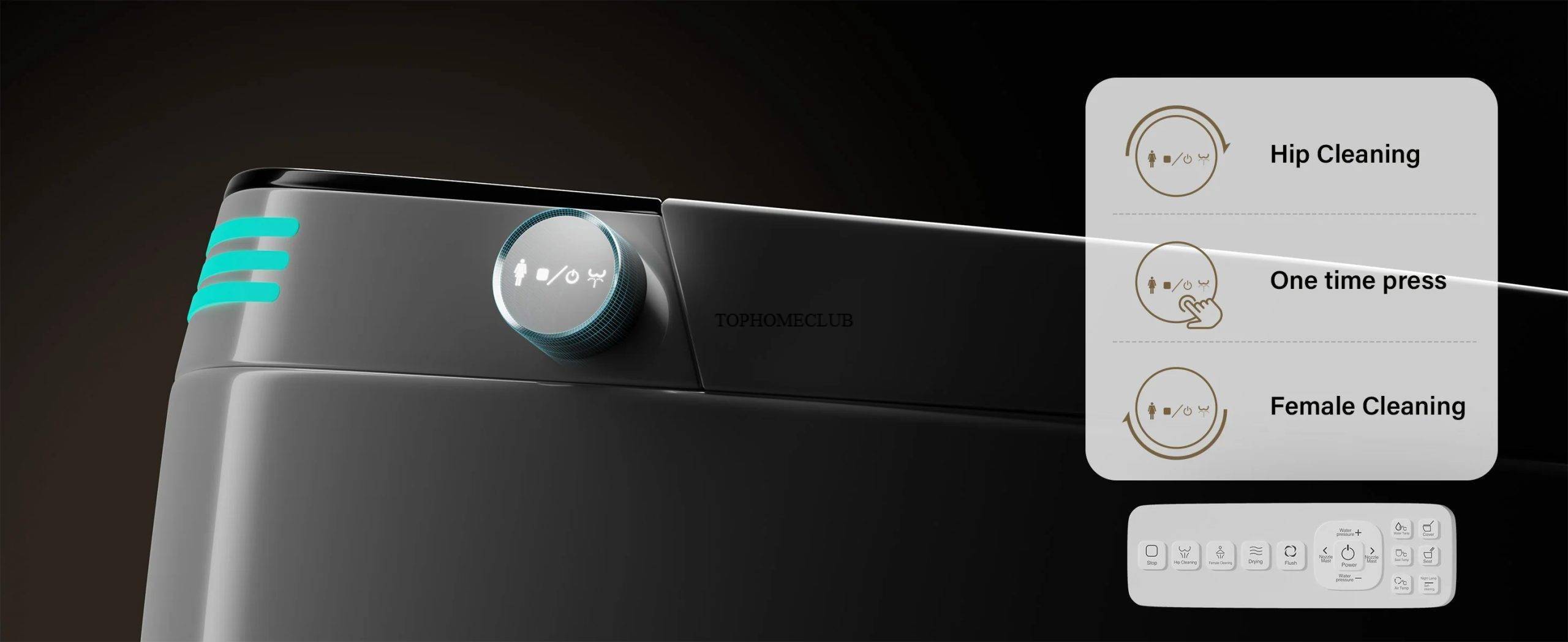 Smart Toilet with Built-in Bidet Smart Toilet with Built-in Bidet