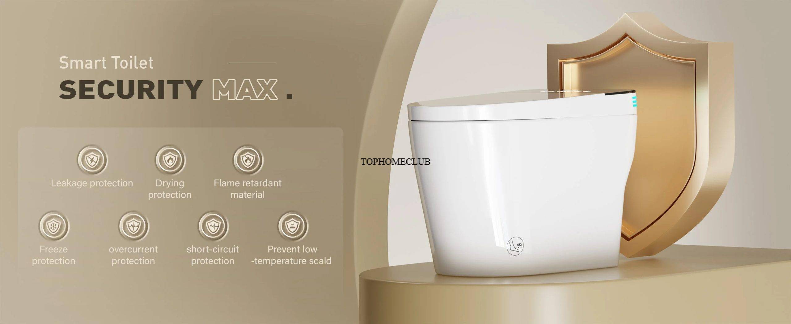 Smart Toilet with Built-in Bidet Smart Toilet with Built-in Bidet
