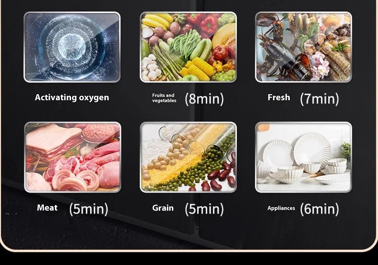 Stainless Steel Kitchen Sink Multifunctional Smart Double slot Purification Sterilized Fruit Stainless Steel Kitchen Sink Multifunctional Smart Double slot Purification Sterilized Fruit