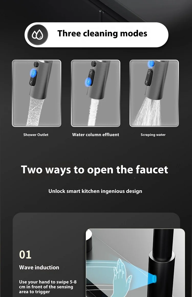 Stainless Steel Kitchen Sink Multifunctional Smart Double slot Purification Sterilized Fruit Stainless Steel Kitchen Sink Multifunctional Smart Double slot Purification Sterilized Fruit