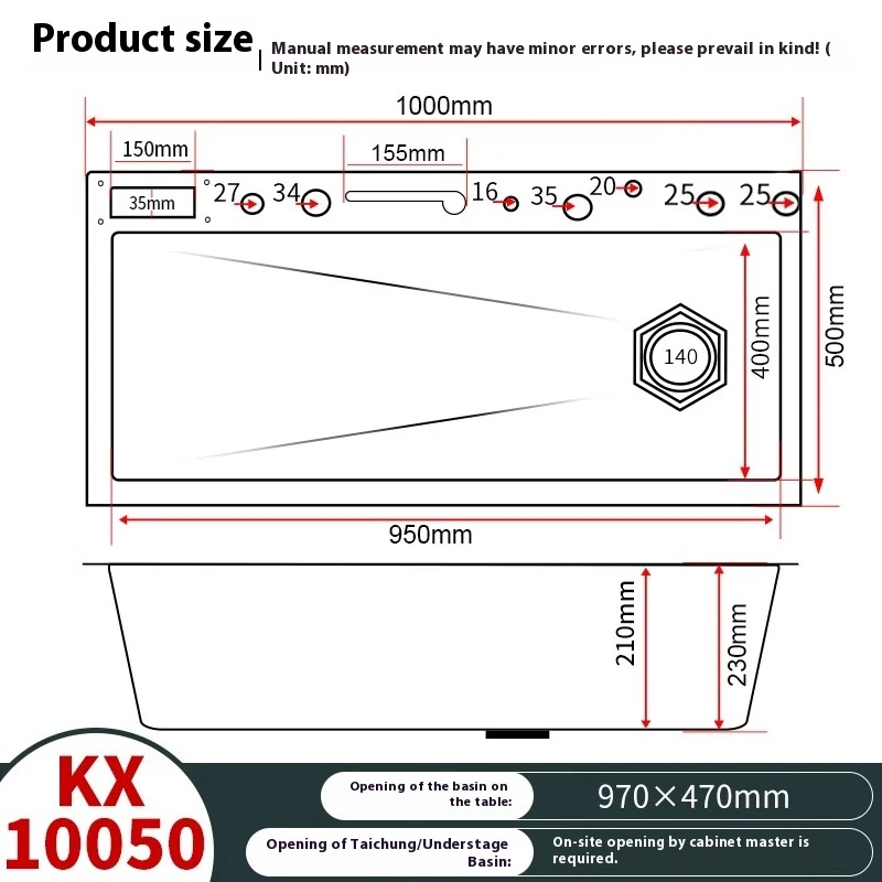 Stainless Steel Kitchen Sink Waterfall Wash Vegetables Basin Intelligent Digital Display Stainless Steel Kitchen Sink Waterfall Wash Vegetables Basin Intelligent Digital Display