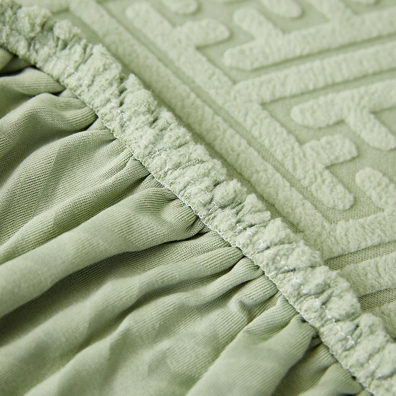 Thicken Sofa Seat Cushion Cover Jacquard Chair Cover