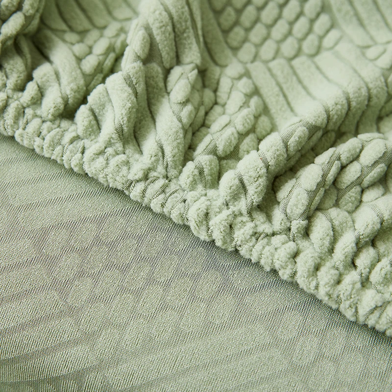 Thicken Sofa Seat Cushion Cover Jacquard Chair Cover