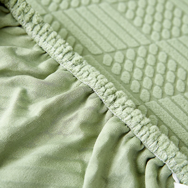 Thicken Sofa Seat Cushion Cover Jacquard Chair Cover