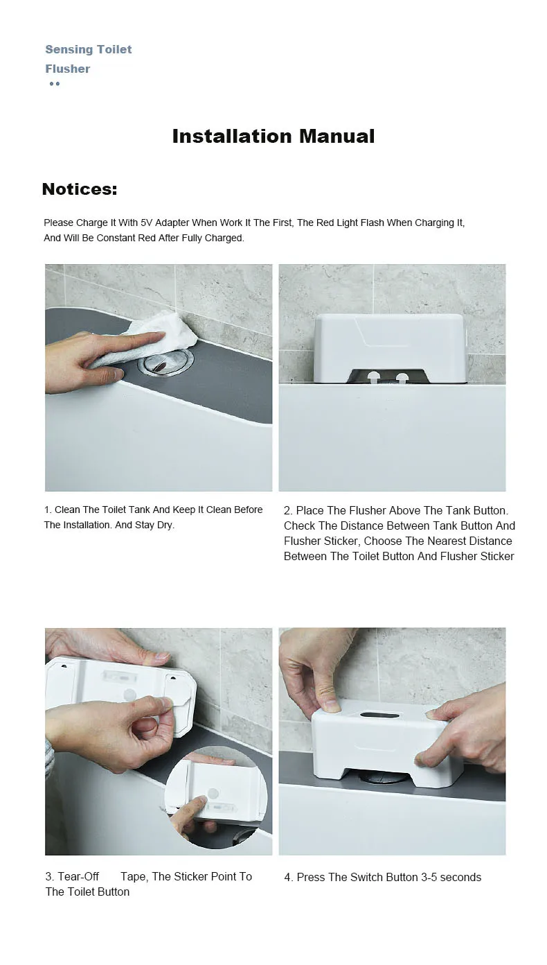 Toilet Smart Sensor Flush