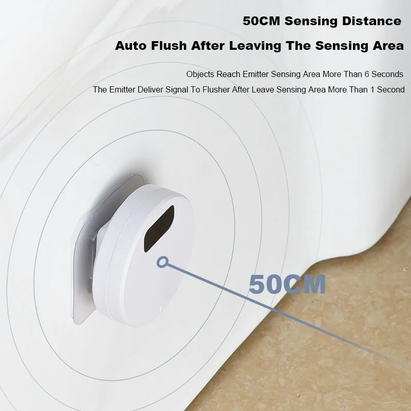 Toilet Smart Sensor Flush BATHROOM ACCESSORIES Toilet Smart Sensor Flush BATHROOM ACCESSORIES