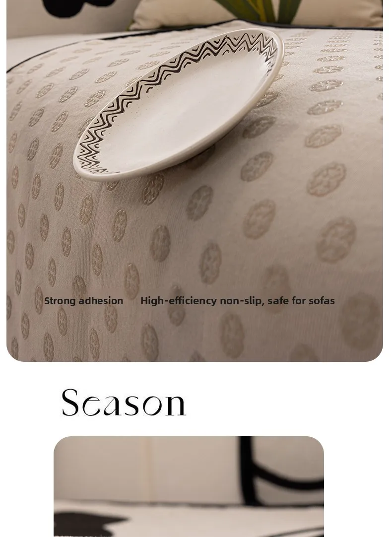 Universal Four Seasons Fixed Luxury Anti-Slip Sofa Cushion Cover