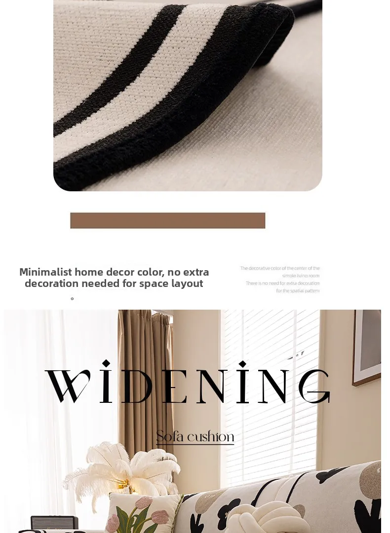 Universal Four Seasons Fixed Luxury Anti-Slip Sofa Cushion Cover