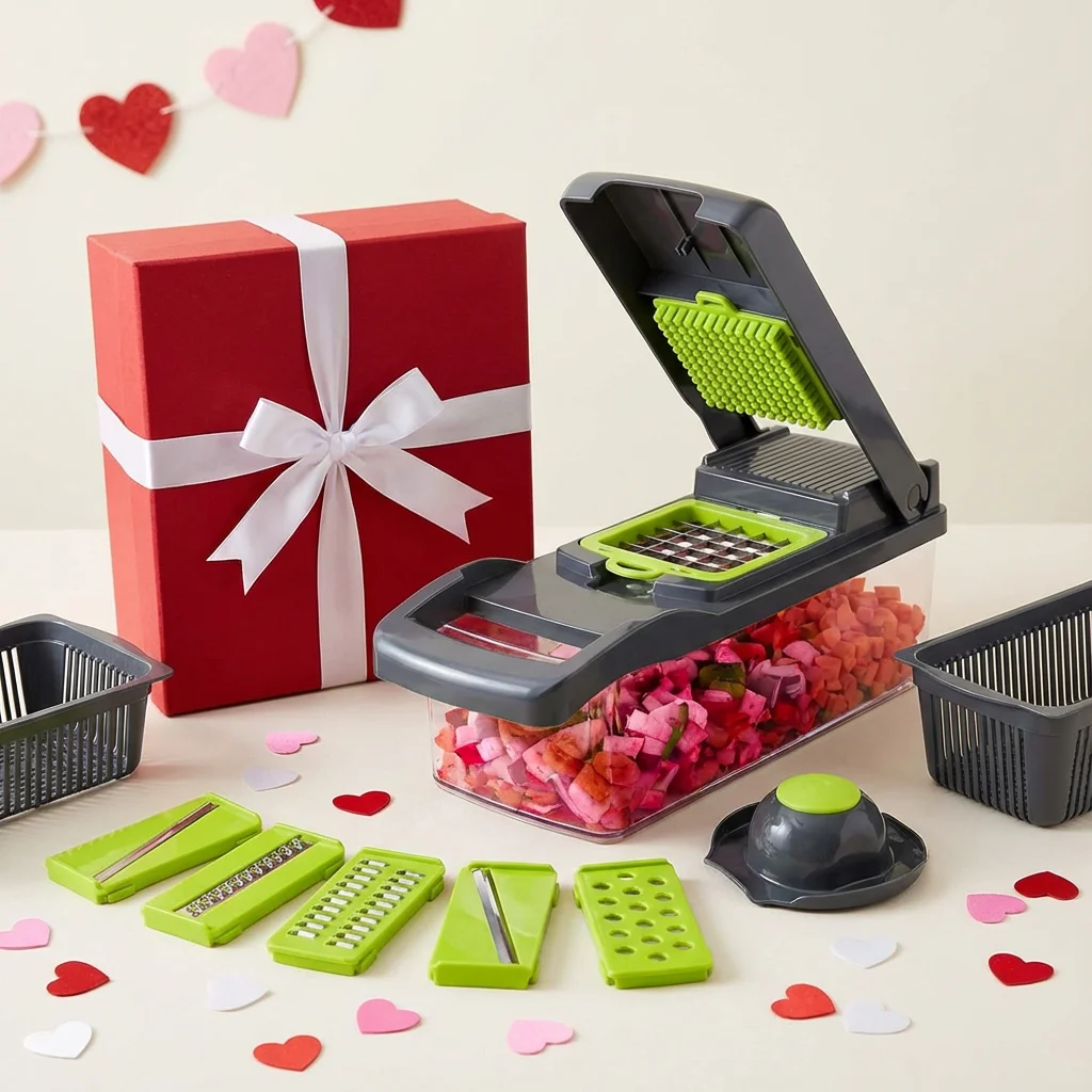 Valentine's Gift Safe Hand Guard Vegetable Cutter