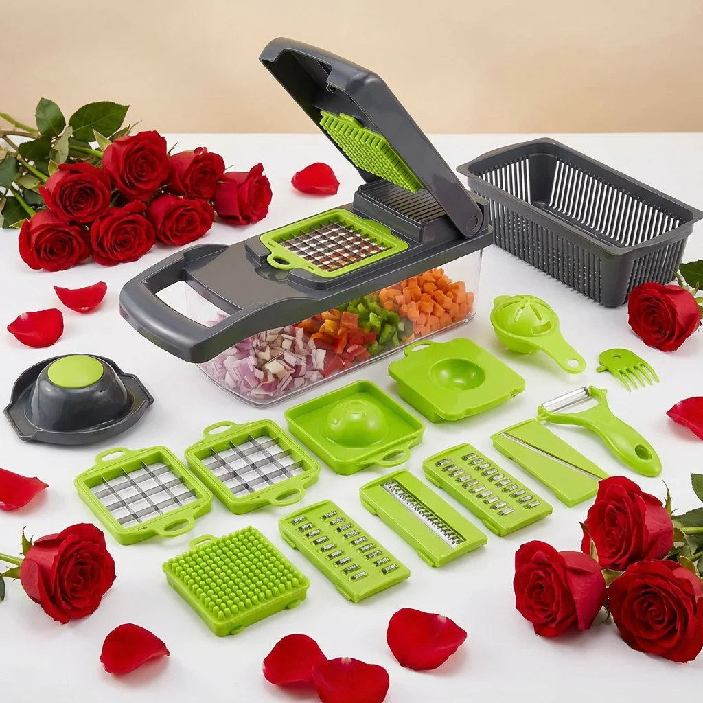 Valentine's Gift Safe Hand Guard Vegetable Cutter