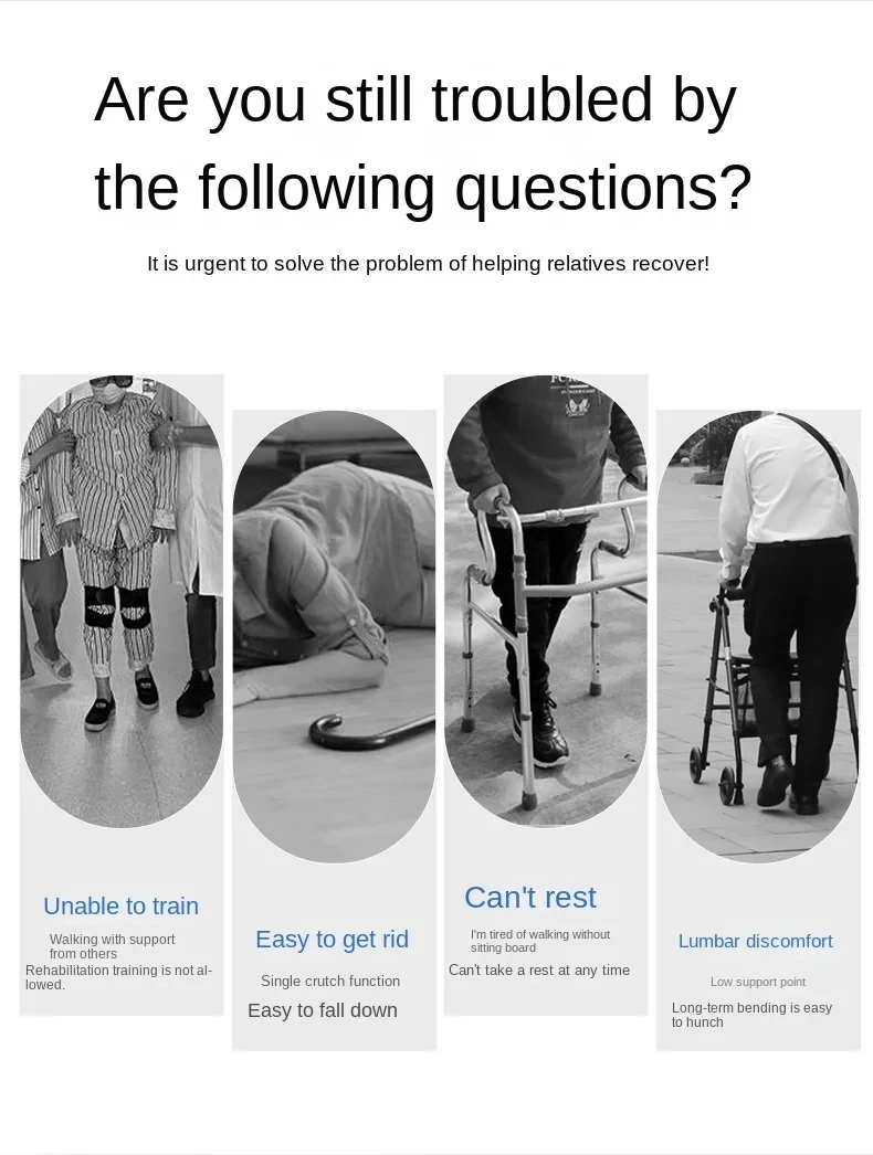 Walker Aid For Elderly Rehabilitation