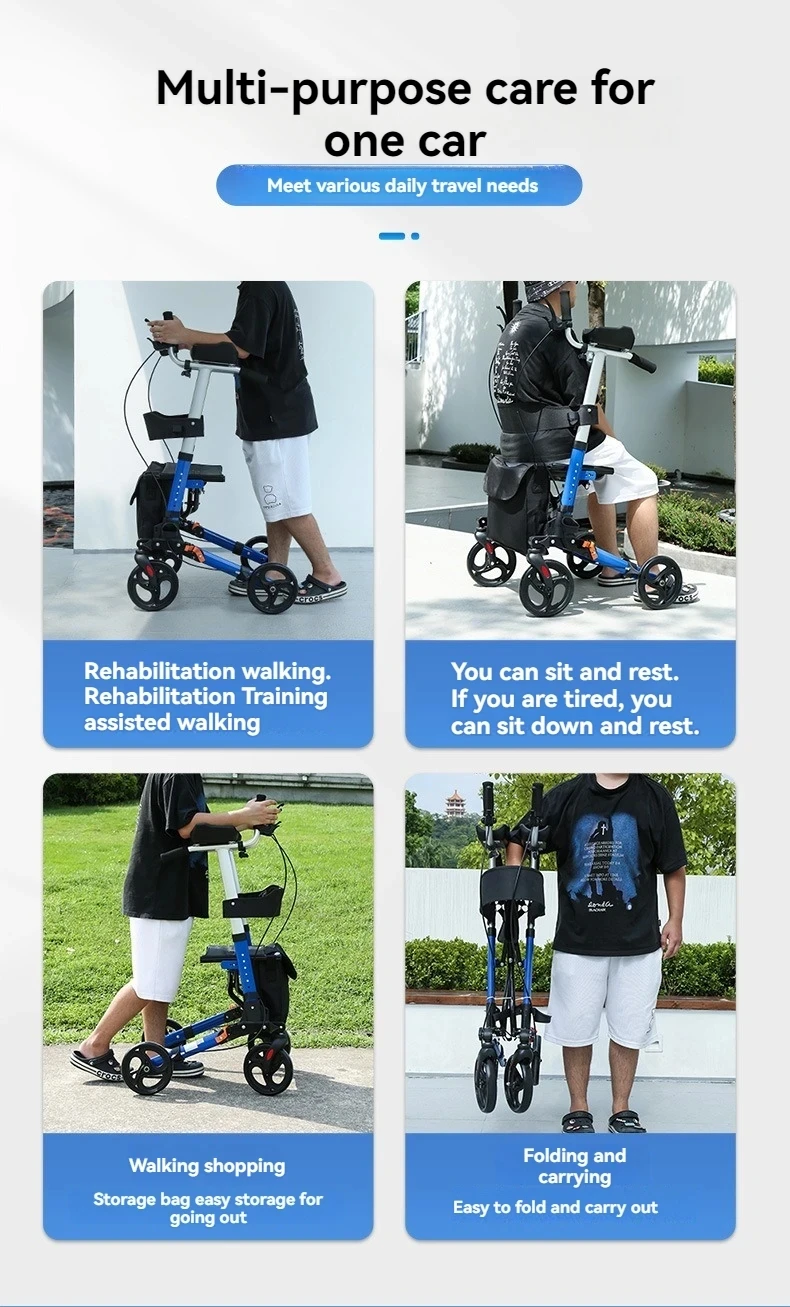 Walker Aid For Elderly Rehabilitation
