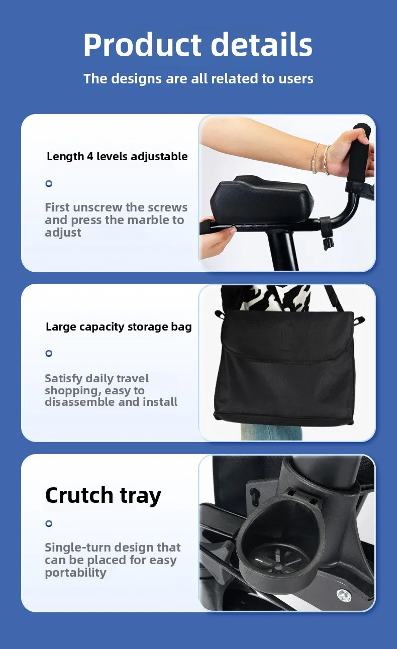 Walker Aid For Elderly Rehabilitation