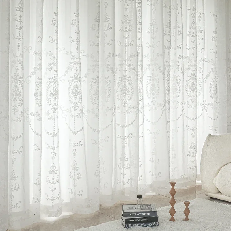 White Embroidered Tulle Curtains for Living Room LINENS & BEDDING Size : W500xL270cm 1panel|Extra Custom|W500xL250cm 1panel|W450xL230cm 1panel|W450xL250cm 1panel|W450xL210cm 1panel|W450xL270cm 1panel|W100xL215cm 1panel|W100xL245cm 1panel|W100xL200cm 1panel|W100xL260cm 1panel|W130xL210cm 1panel|W200xL220cm 1panel|W200xL245cm 1panel|W200xL200cm 1panel|W200xL265cm 1panel|W250xL210cm 1panel|W180xL230cm 1panel|W180xL250cm 1panel|W180xL210cm 1panel|W180xL270cm 1panel|W150xL220cm 1panel|W150xL245cm 1panel|W150xL200cm 1panel|W150xL265cm 1panel|W130xL230cm 1panel|W130xL240cm 1panel|W130xL260cm 1panel|W400xL220cm 1panel|W400xL245cm 1panel|W400xL200cm 1panel|W400xL265cm 1panel|W350xL230cm 1panel|W350xL250cm 1panel|W350xL210cm 1panel|W350xL270cm 1panel|W300xL220cm 1panel|W300xL245cm 1panel|W300xL200cm 1panel|W300xL265cm 1panel|W250xL230cm 1panel|W250xL250cm 1panel|W250xL270cm 1panel White Embroidered Tulle Curtains for Living Room LINENS & BEDDING Size : W500xL270cm 1panel|Extra Custom|W500xL250cm 1panel|W450xL230cm 1panel|W450xL250cm 1panel|W450xL210cm 1panel|W450xL270cm 1panel|W100xL215cm 1panel|W100xL245cm 1panel|W100xL200cm 1panel|W100xL260cm 1panel|W130xL210cm 1panel|W200xL220cm 1panel|W200xL245cm 1panel|W200xL200cm 1panel|W200xL265cm 1panel|W250xL210cm 1panel|W180xL230cm 1panel|W180xL250cm 1panel|W180xL210cm 1panel|W180xL270cm 1panel|W150xL220cm 1panel|W150xL245cm 1panel|W150xL200cm 1panel|W150xL265cm 1panel|W130xL230cm 1panel|W130xL240cm 1panel|W130xL260cm 1panel|W400xL220cm 1panel|W400xL245cm 1panel|W400xL200cm 1panel|W400xL265cm 1panel|W350xL230cm 1panel|W350xL250cm 1panel|W350xL210cm 1panel|W350xL270cm 1panel|W300xL220cm 1panel|W300xL245cm 1panel|W300xL200cm 1panel|W300xL265cm 1panel|W250xL230cm 1panel|W250xL250cm 1panel|W250xL270cm 1panel