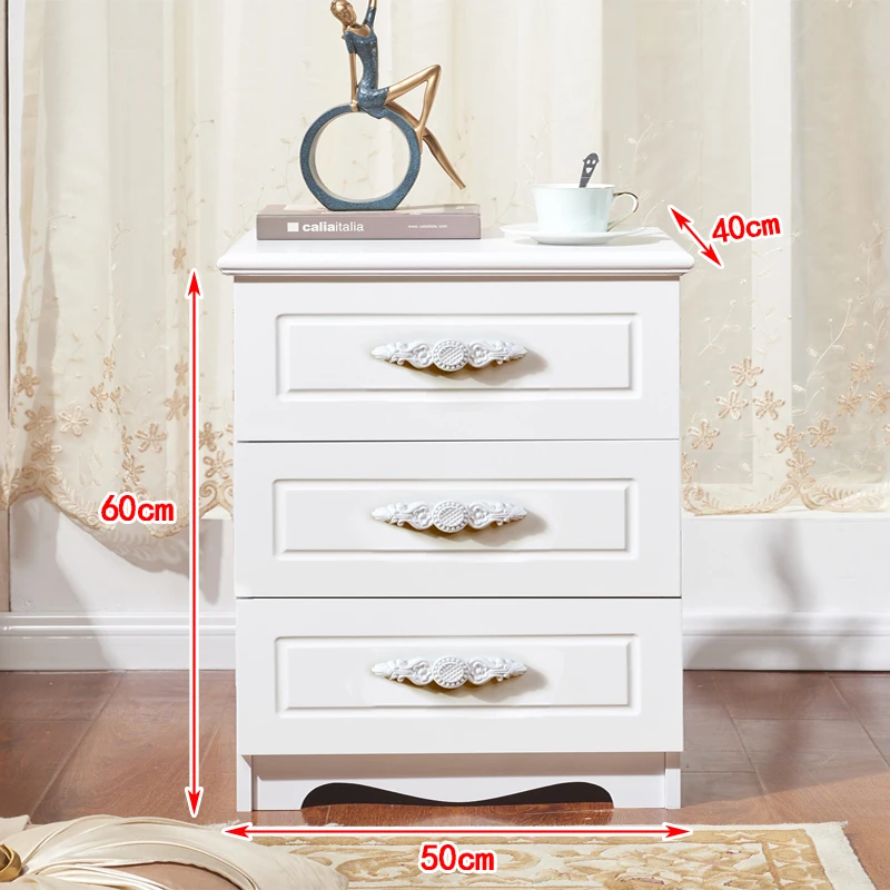 White Luxury Nightstand Mobile Bedroom Cabinets White Luxury Nightstand Mobile Bedroom Cabinets