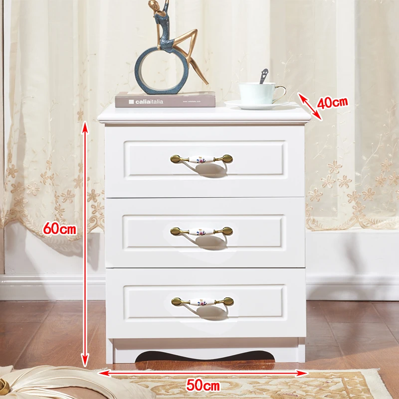 White Luxury Nightstand Mobile Bedroom Cabinets White Luxury Nightstand Mobile Bedroom Cabinets