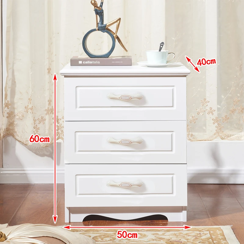 White Luxury Nightstand Mobile Bedroom Cabinets White Luxury Nightstand Mobile Bedroom Cabinets