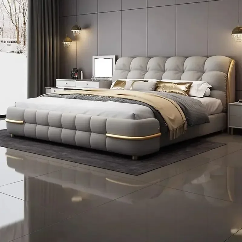 modern180X200CM luxury king size with shipping marriage california king bed MODERN FURNITURES Size : frame structure modern180X200CM luxury king size with shipping marriage california king bed MODERN FURNITURES Size : frame structure