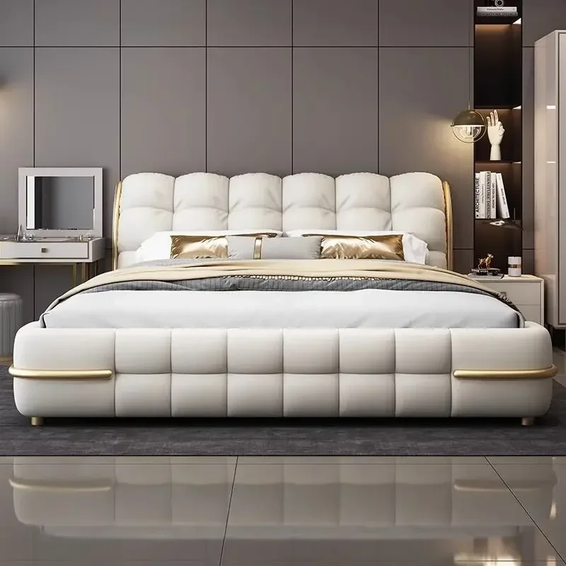 modern180X200CM luxury king size with shipping marriage california king bed MODERN FURNITURES Size : frame structure modern180X200CM luxury king size with shipping marriage california king bed MODERN FURNITURES Size : frame structure