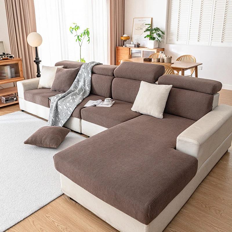 new string plush Sofa Cover Elastic Sofa Cushion Cover for Living Room